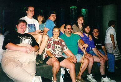 National Aquarium, Baltimore: Brooksie, Chris, Christine, WJaKe,Beth, Fader, Les, John Paul, Tom