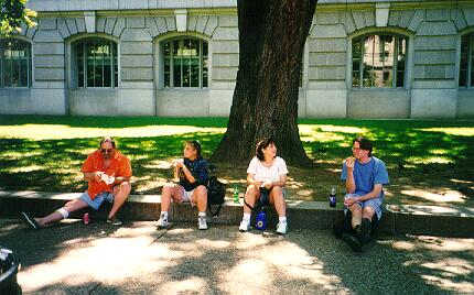 'Dirty Water' Dogs in D.C.: Fader, Beth, Christine, Chris